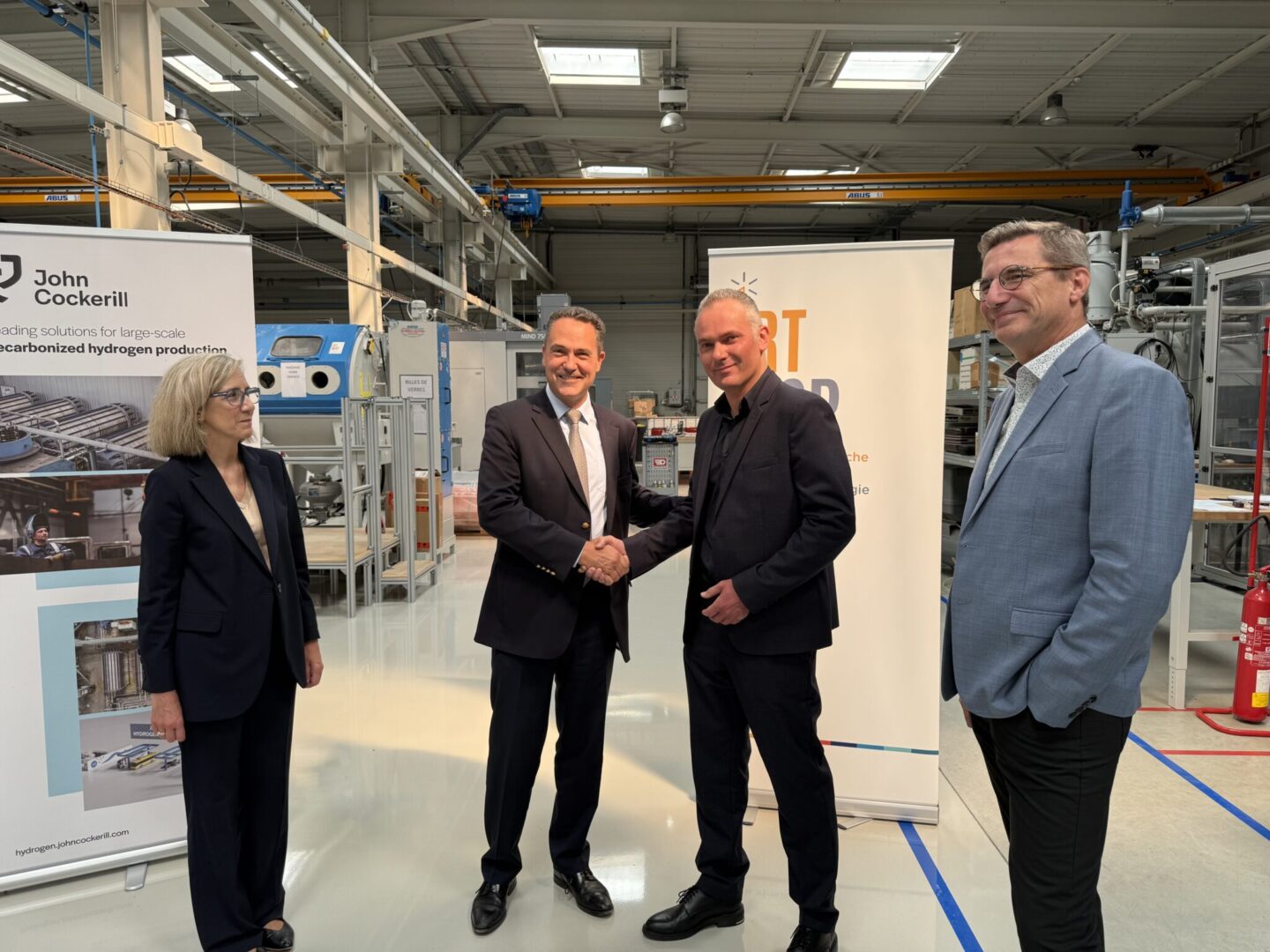 John Cockerill Hydrogen and IRT M2P strengthen their collaboration in the development of green hydrogen solutions